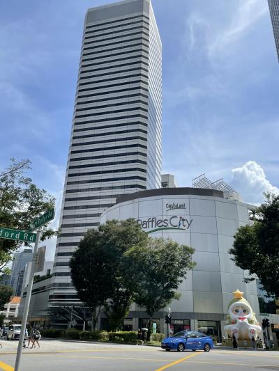 ラッフルズ プレイスの高層ビル群