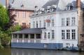 晩春のベルギー旅行（20）ブリュージュの宿泊は昭和天皇も立ち寄ったホテル・デュク・ドゥ・ブルゴーニュの運河沿いの部屋と食事を楽しむ。
