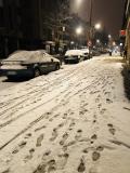 雪の降ったストラスブール、町歩き。