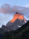 スイス　アルプスの絶景とパリ、ウィーン観光18日間④-2 ゴルナーグラート 氷河とトレッキング