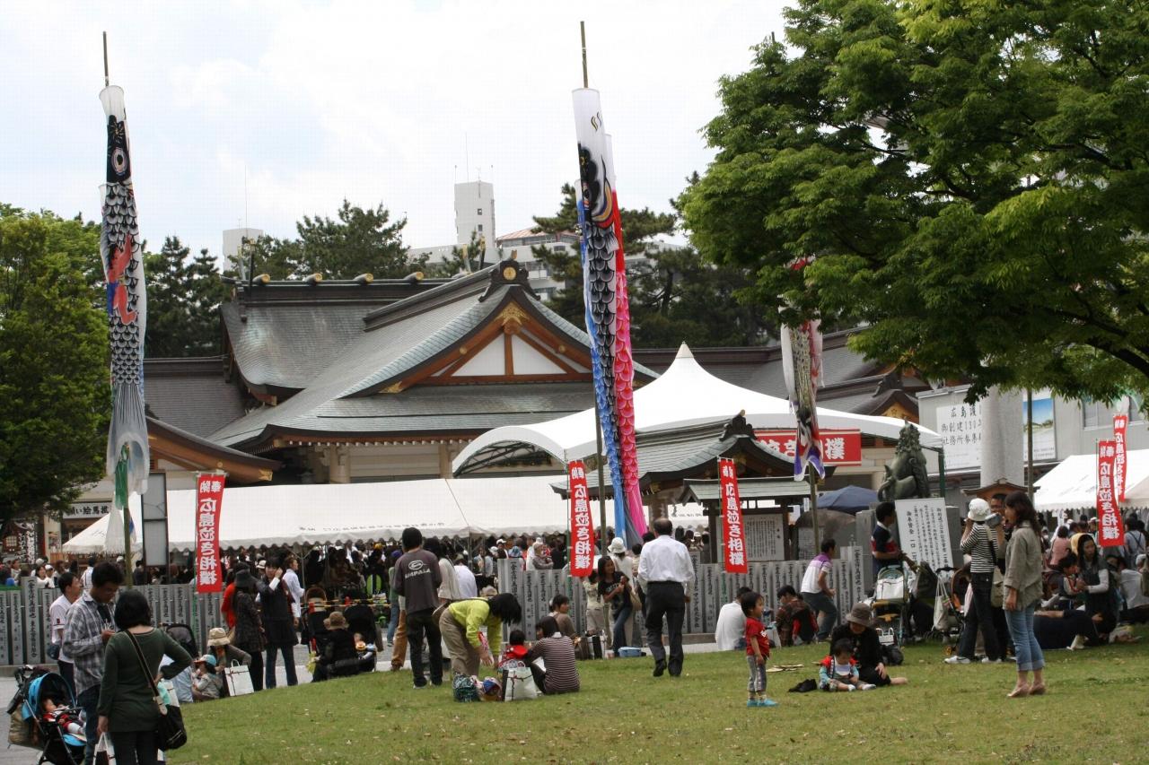ひとり旅 522 広島護国神社 赤ちゃん泣き相撲 広島市中区 広島市 広島県 の旅行記 ブログ By Mechagodzilla 703さん フォートラベル