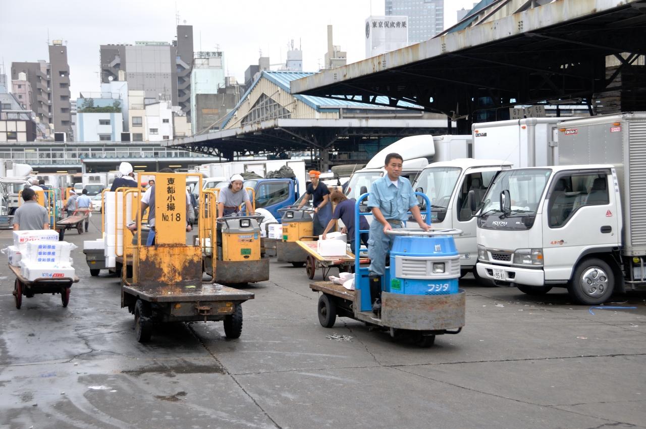 江戸の台所 中央卸売市場 築地市場 と 築地場外市場 東京の旅行記 ブログ By Medinaさん フォートラベル