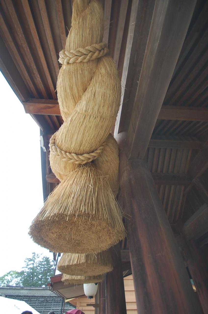 出雲大社の巨大なしめ縄 出雲市 島根県 の旅行記 ブログ By こぼちゃさん フォートラベル