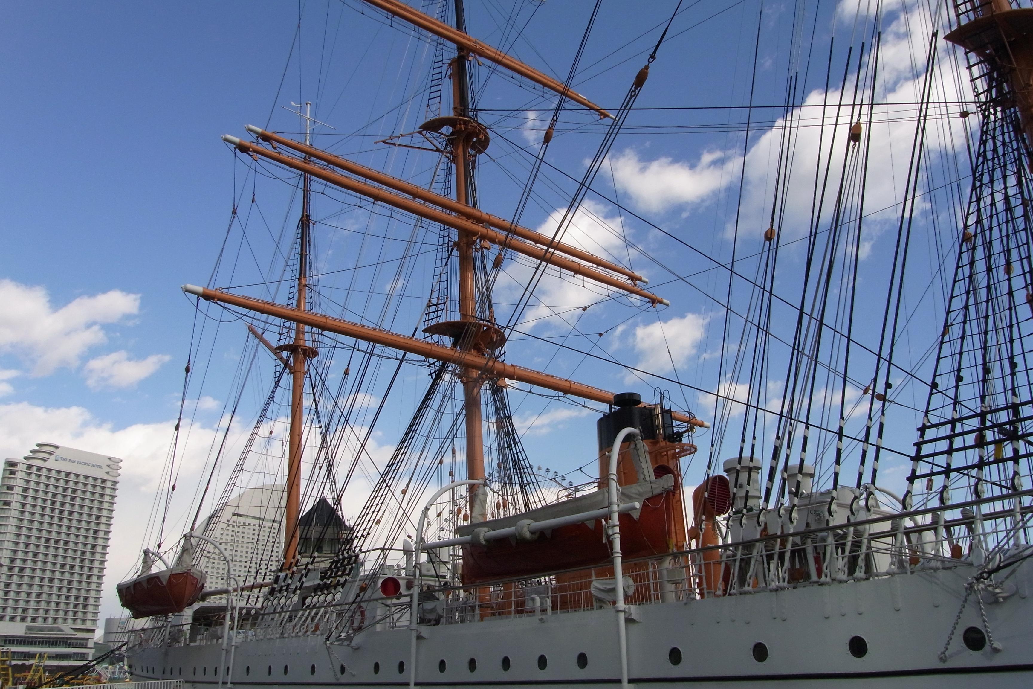 帆船日本丸観光！甲板や船内で日本丸の歴史を肌で感じてきた | はまこれ横浜