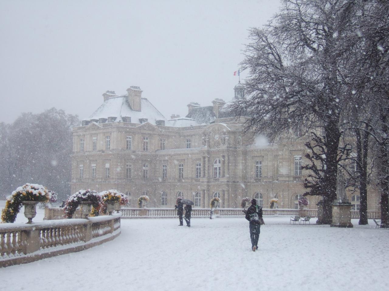 パリ 雪のセーヌ パリ フランス の旅行記 ブログ By うぐいすさん フォートラベル