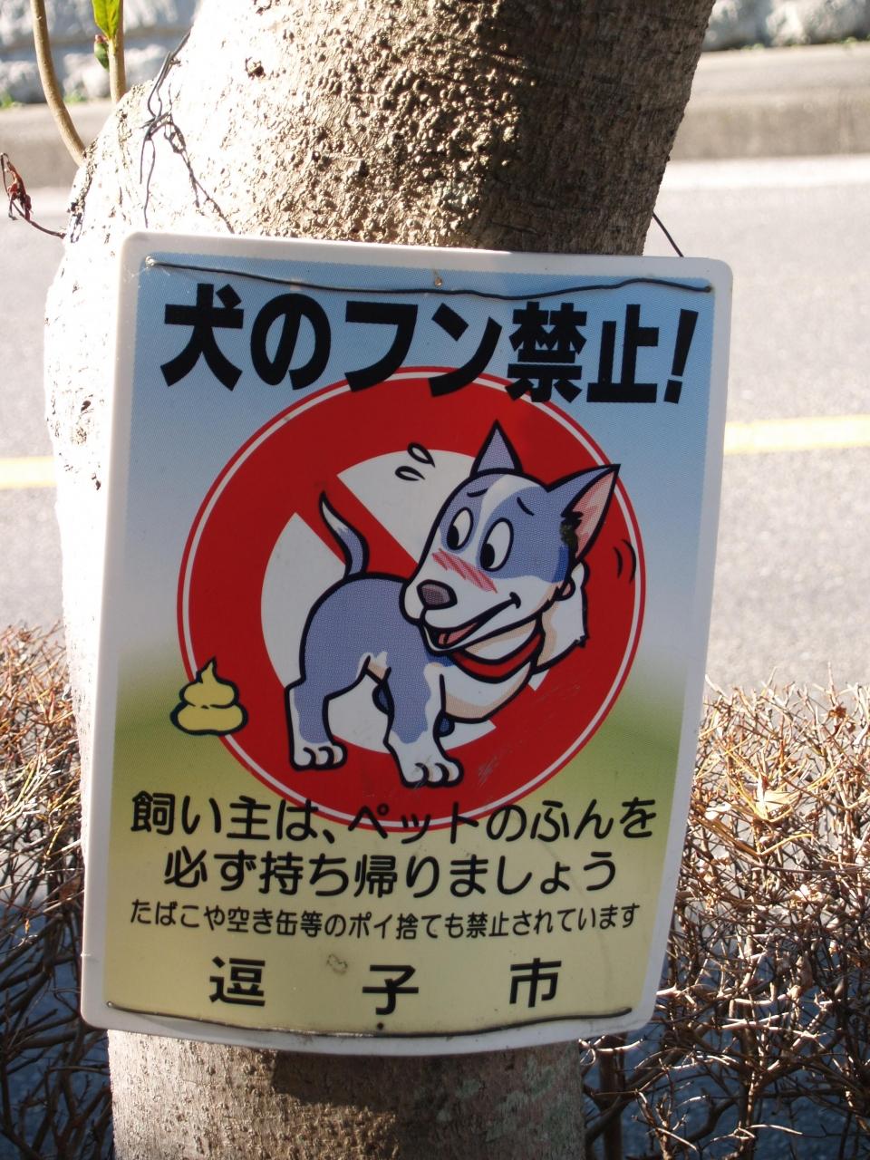 逗子市小坪地区の犬のマナー看板と張り紙 逗子 葉山 神奈川県 の旅行記 ブログ By ドクターキムルさん フォートラベル