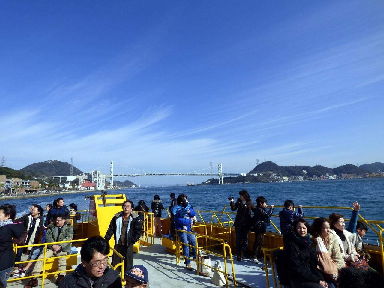 ３８ 年末年始の九州旅行 フロンティア号の巌流島上陸クルーズ 下関 山口県 の旅行記 ブログ By ミシマさん フォートラベル