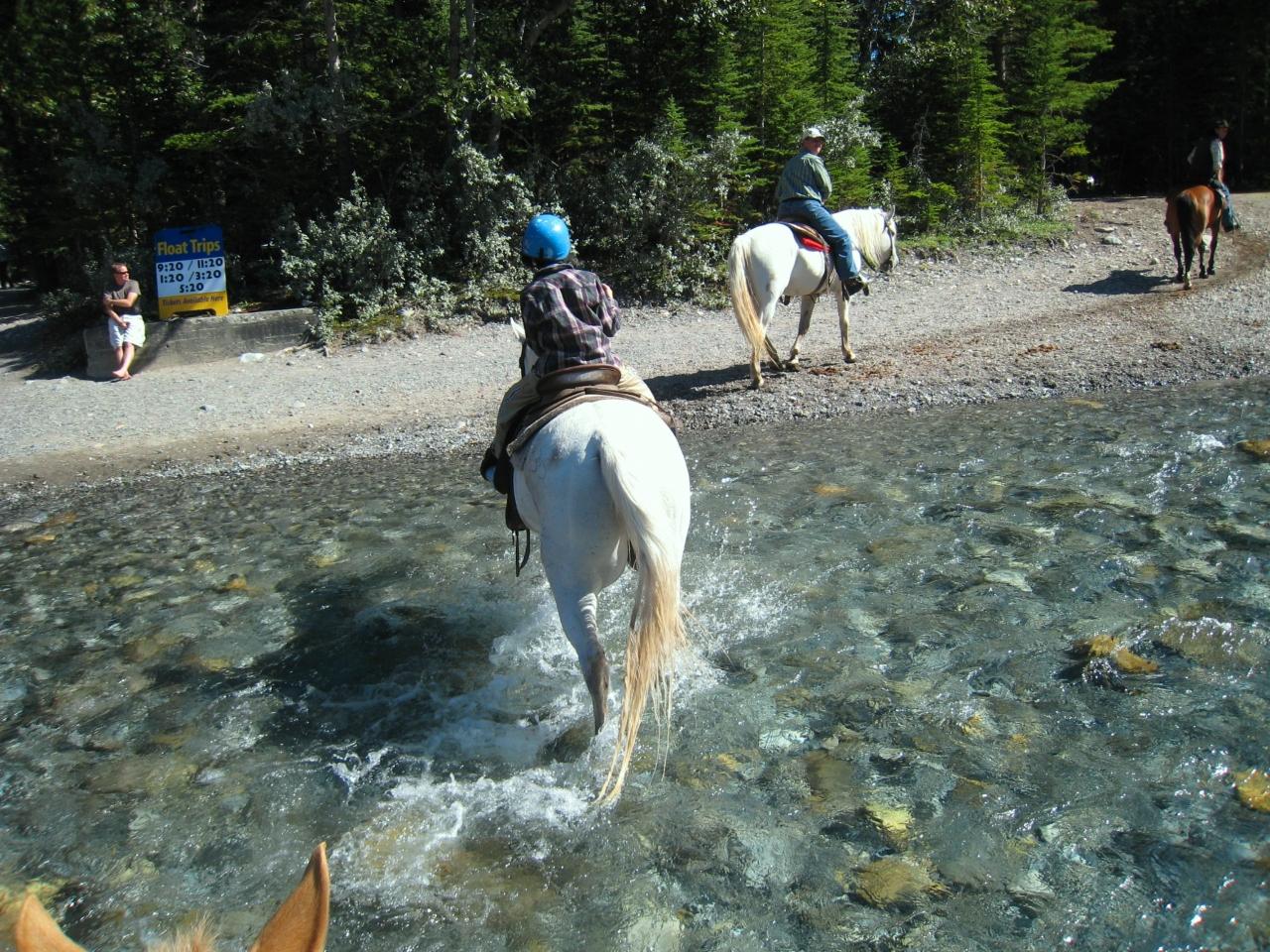 馬の背に揺られてバンフを散歩 Horseback Riding In Banff Canada 11才女子 英語圏での乗馬に初挑戦 バンフ カナダ の旅行記 ブログ By ウェンディさん フォートラベル