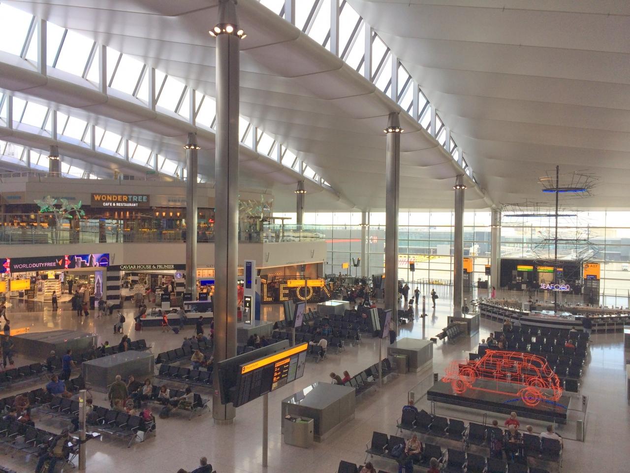 ロンドンヒースロー空港の新しいターミナル２とパブ食 ロンドン イギリス の旅行記 ブログ By Seattleさん フォートラベル