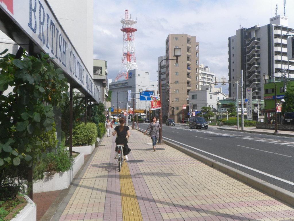 ここから川越駅まで 自転車