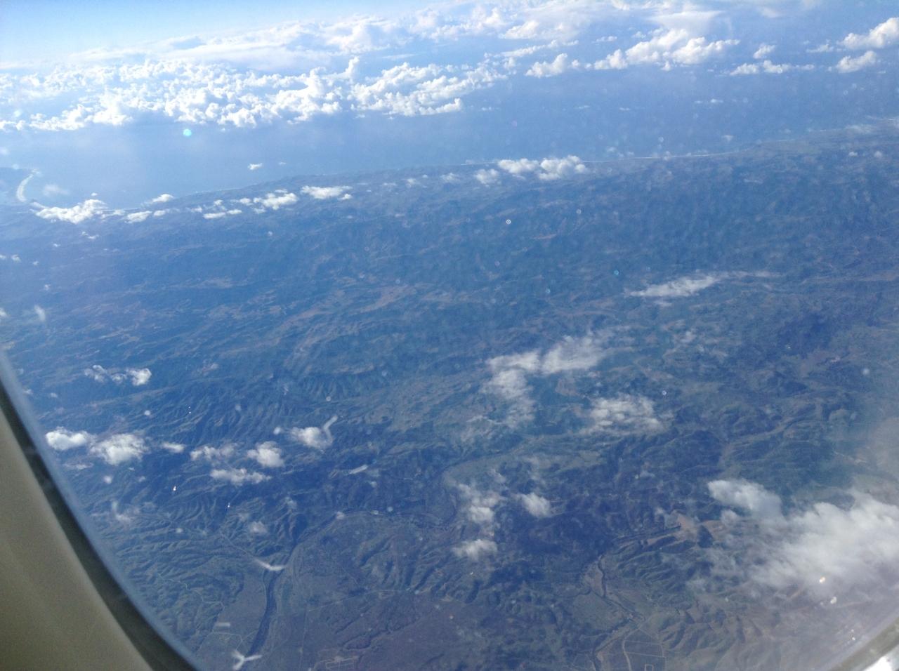 ロサンゼルス上空写真 ロサンゼルス アメリカ の旅行記 ブログ By ミロのブイ茄子さん フォートラベル