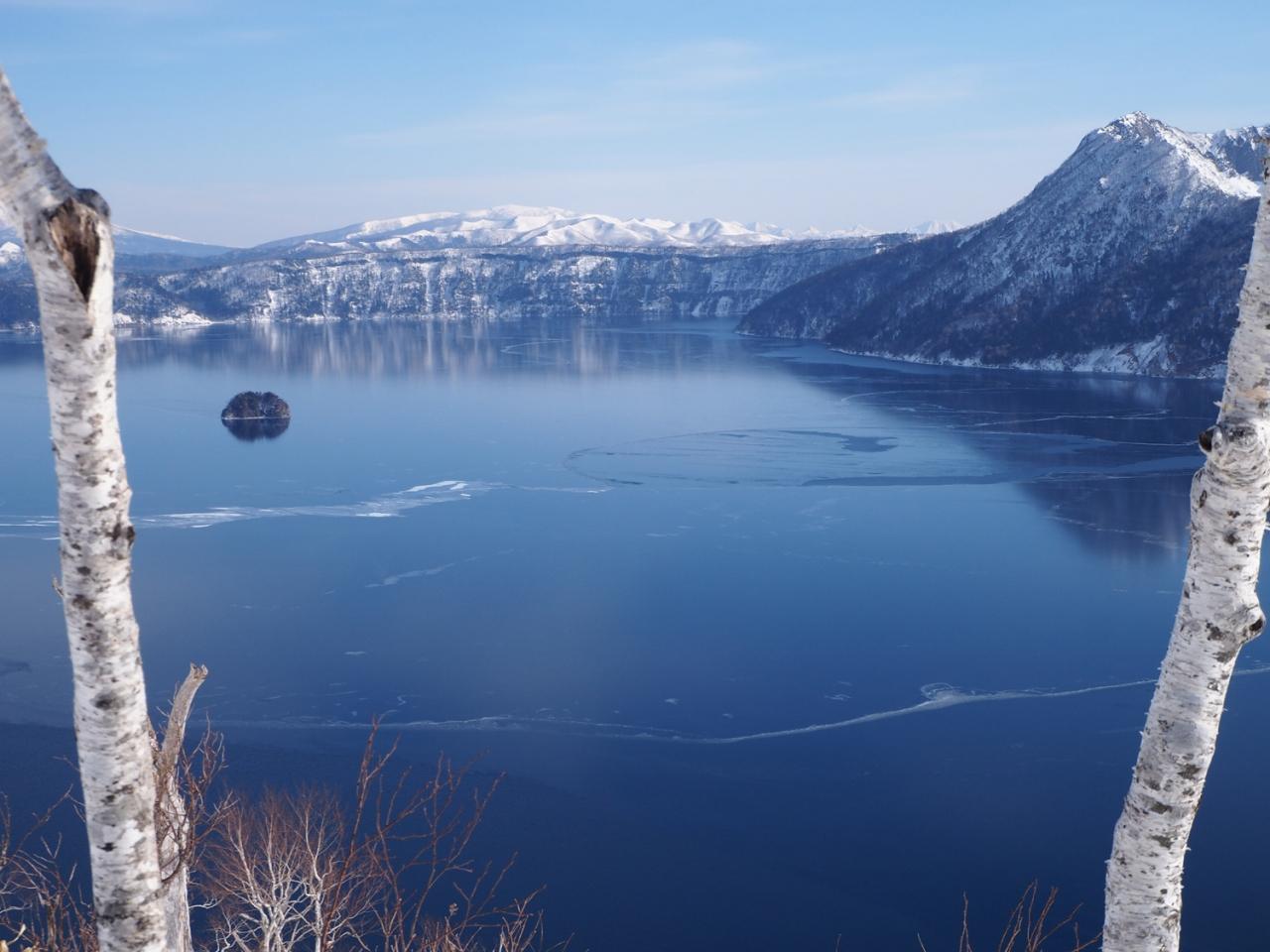 摩周湖 屈斜路湖をスノーシューで 摩周 弟子屈 北海道 の旅行記 ブログ By Belleduneさん フォートラベル