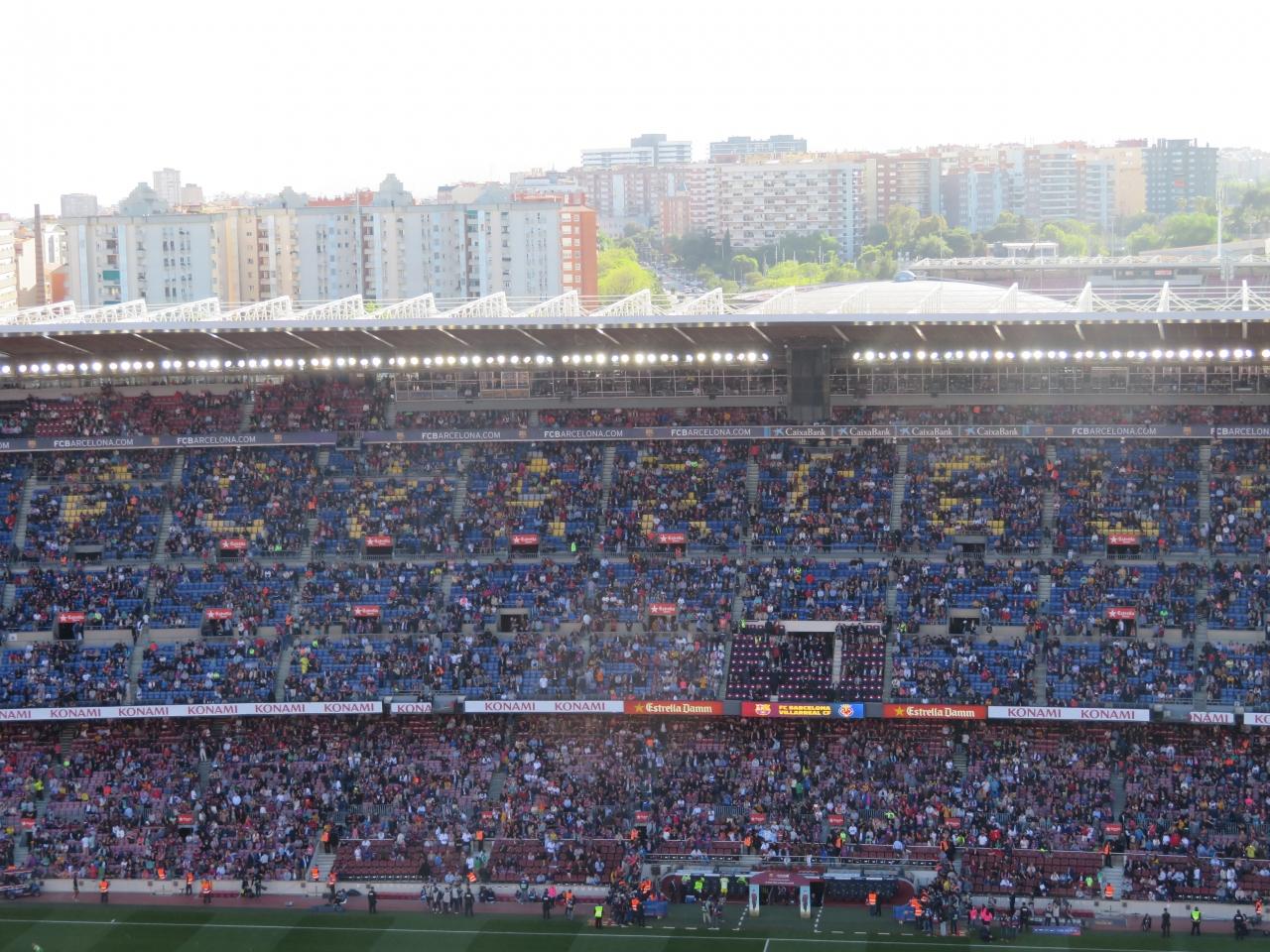 念願だったバルサの試合を観戦 バルセロナ スペイン の旅行記 ブログ By Maasholmさん フォートラベル