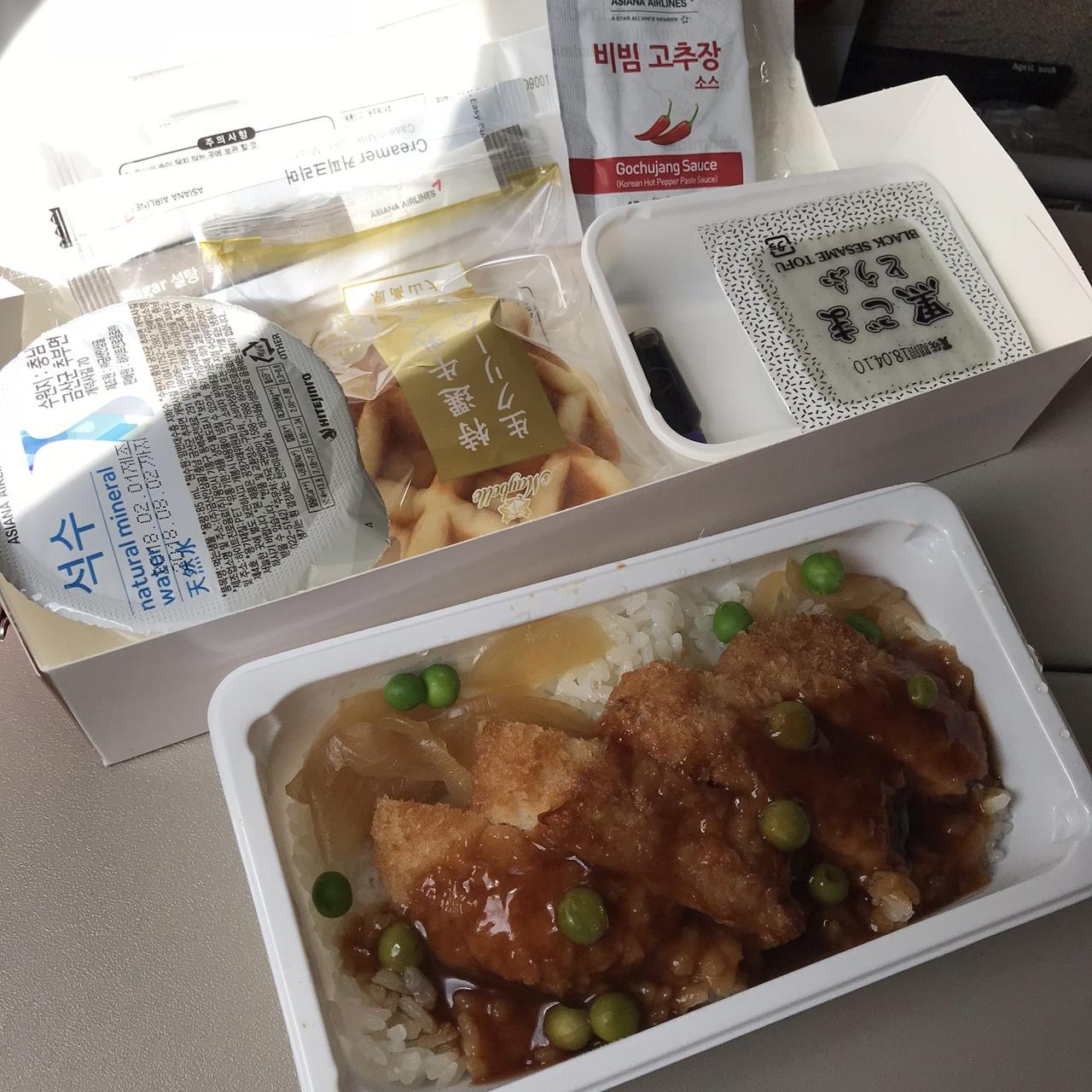 アシアナ航空の機内食 仁川 韓国 の旅行記 ブログ By ねこさん フォートラベル
