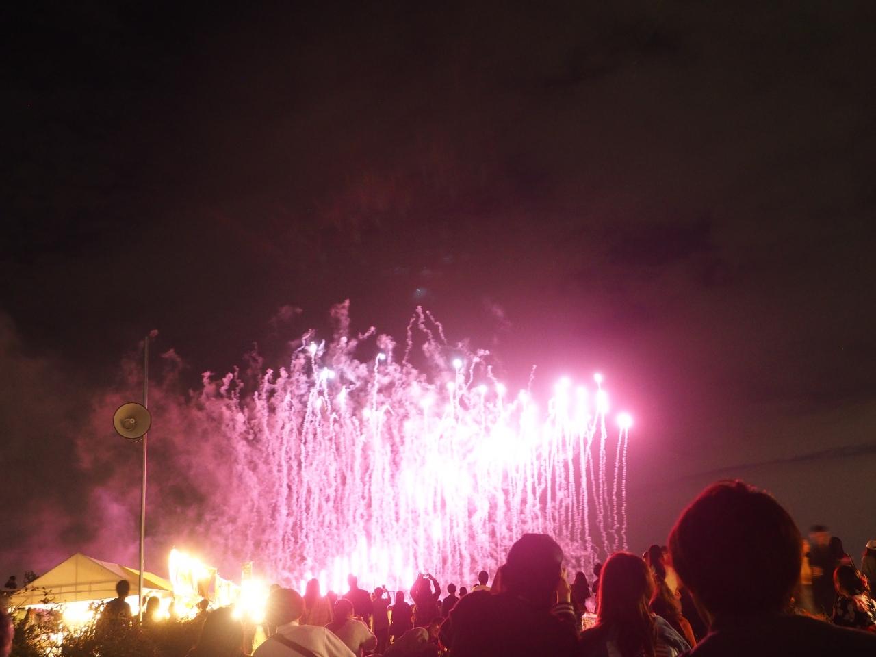 秋の花火もいいもんだ 今年から秋の開催になった たまがわ花火大会 二子玉川 東京 の旅行記 ブログ By ぬいぬいさん フォートラベル