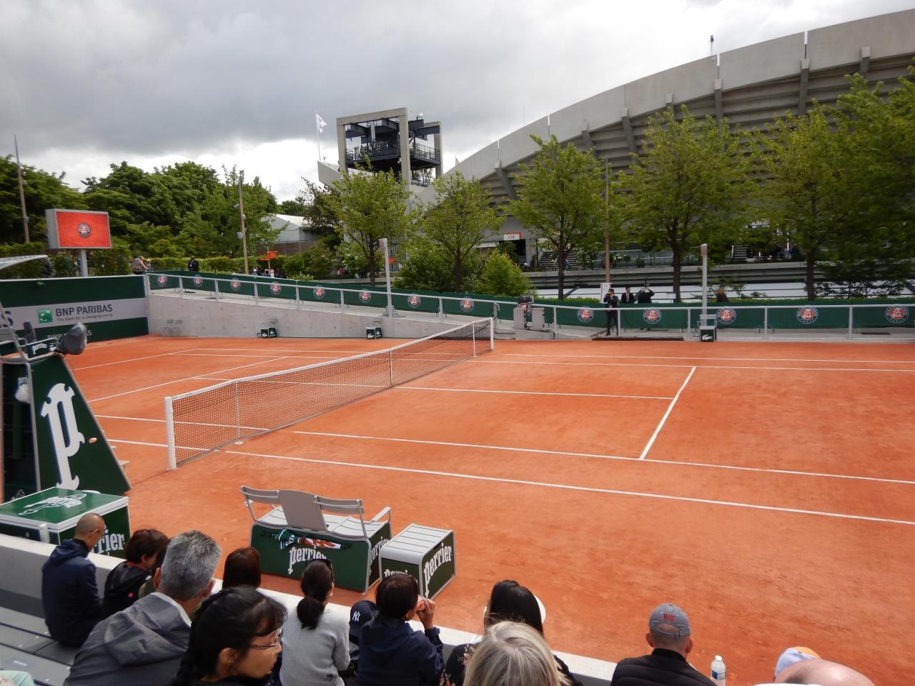 ローランギャロスでテニスのフレンチオープンを観戦 ブローニュ ビヤンクール フランス の旅行記 ブログ By Ko Nomoriさん フォートラベル