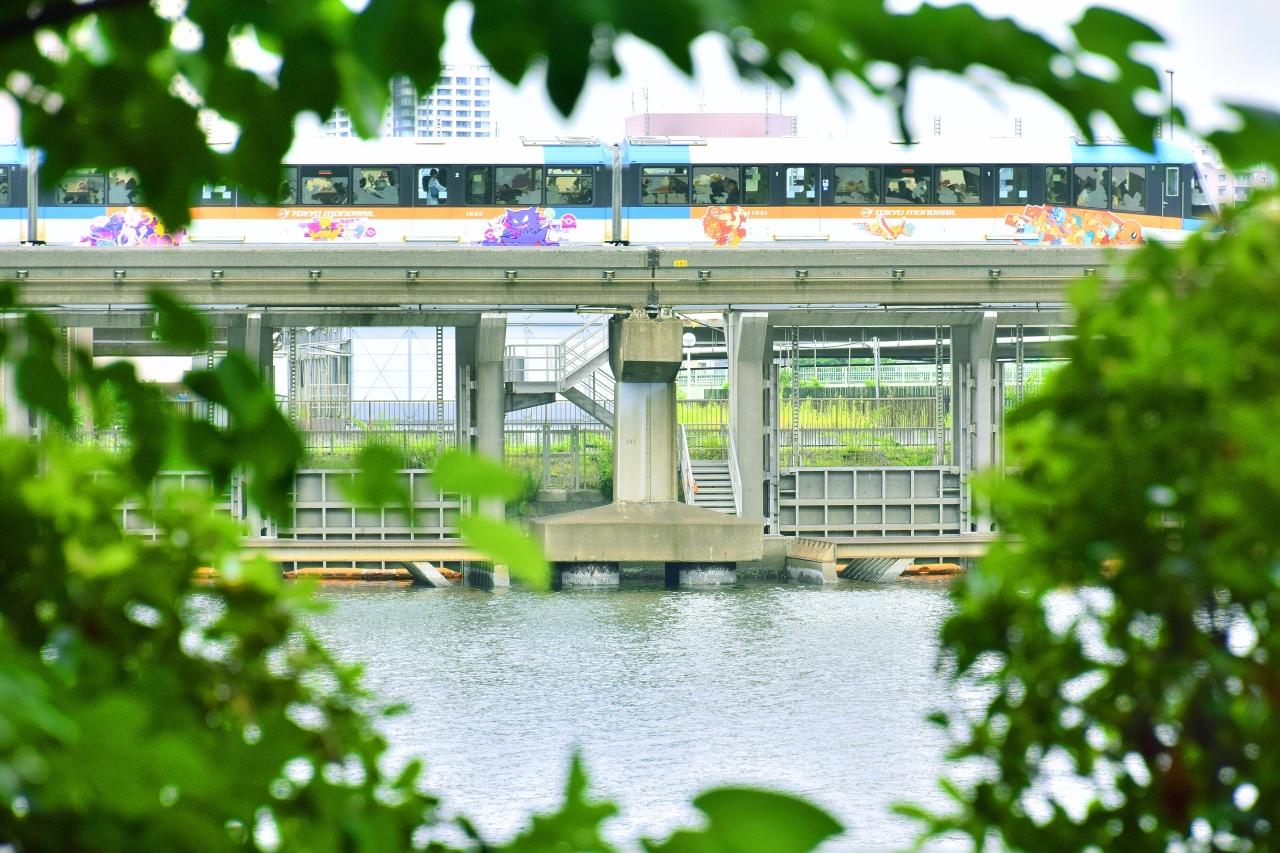 京浜運河を走る ポケモンモノレール を追いかけて東京モノレールに訪れてみた 品川 東京 の旅行記 ブログ By 裏山秀人さん フォートラベル