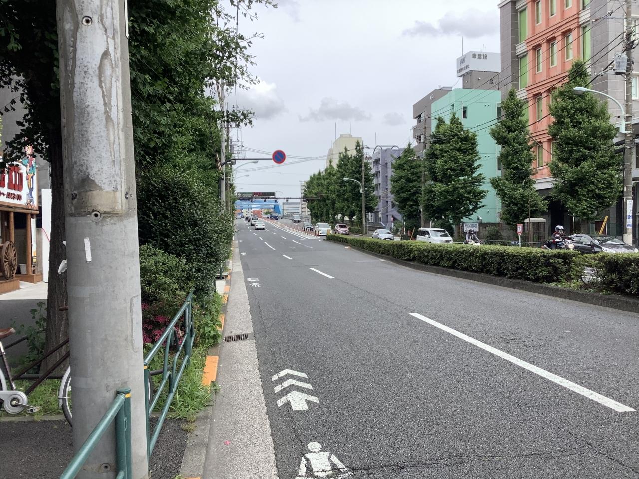 ここ から 蒲田 駅 まで 自転車