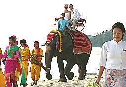 ロイヤル メリディアンのビーチウエディング？