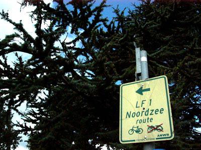 北海へのサイクリング