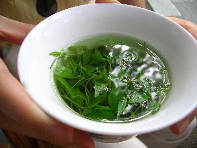 成都　お茶で一息