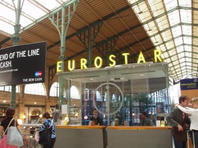 ユーロスター☆ロンドン・ウォータールーでのチェックイン