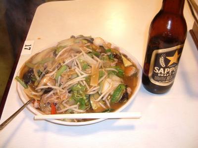 具たくさん、中華料理。安い・美味い・量がある