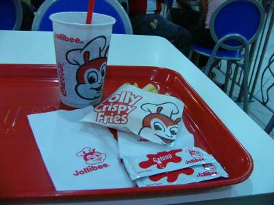 やっぱりジョリビーのパラボックとスパゲティ。