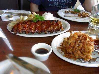 お約束のメニューを頼んでみました