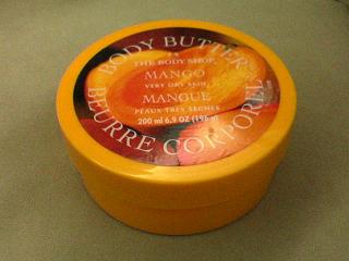 フィリピン土産にボディショップのボディバター～ＭＡＮＧＯ～
