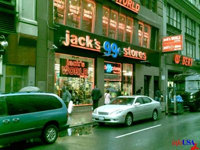 NYの99セントshop