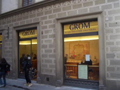 ”GROM"日本人におすすめのジェラード屋さん