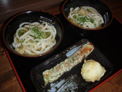 うどん、ぜひ食べていってください。