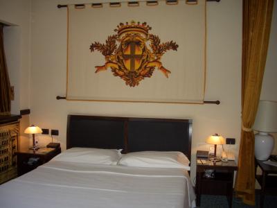 素敵で広い客室のホテルGrand Hotel Verdi