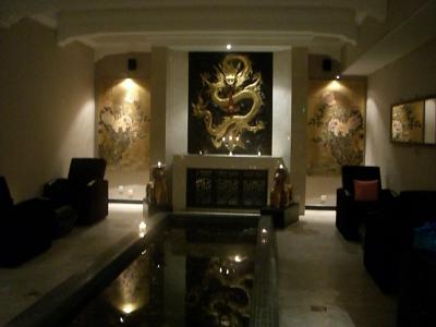 スパ　雰囲気は素晴らしい。