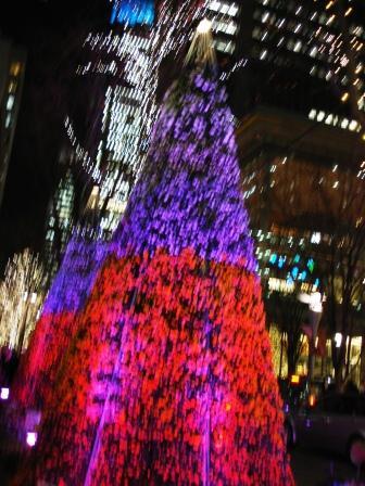 花と光のツリー