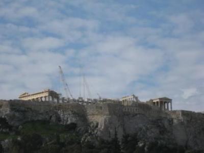 部屋からアクロポリスが見える「Magna Grecia Boutique Hotel」