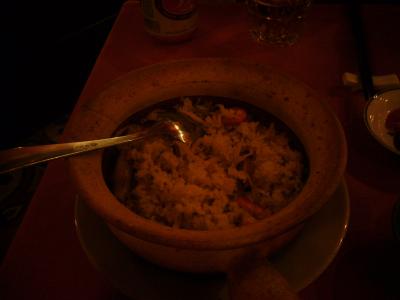 海鮮土鍋ごはんは絶品☆