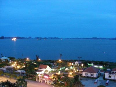 眺めは最高　サイゴンハロンホテル