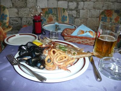 旧市街のレストラン