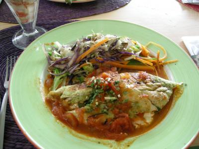 健康的なレストラン「100% Natural」