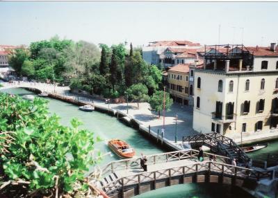 運河を見下ろせるロケーション