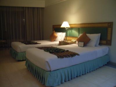 緑がたくさんあるホテルです−クラブ・アンダマン・ビーチ・リゾート