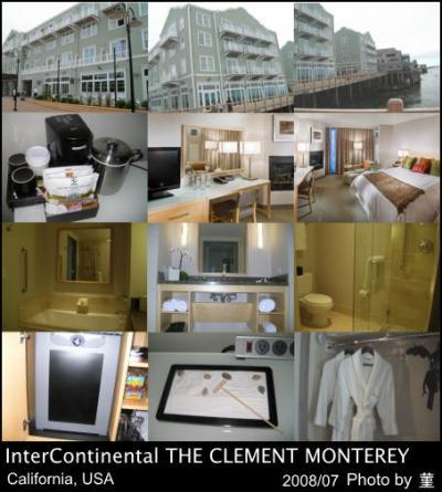 新しいモントレー海側のホテル:インターコンチ　クレメント