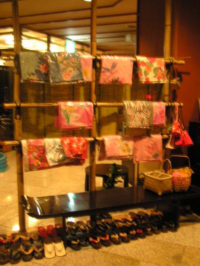 伊香保温泉の古久家で「ゆかた」レンタル