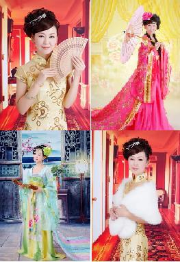 萬紅変身写真館　誰でも中国美女になれます！