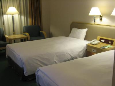 広くて清潔なホテル