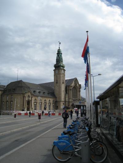 ブリュッセル→ルクセンブルクへの電車