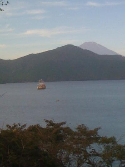 箱根恩師公園から見る芦ノ湖の景色は最高