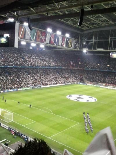 欧州CL観戦　AJAX-REAL MADRID